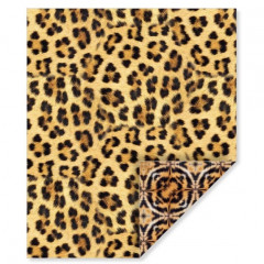Animal Print Double Sided Gift Wrap