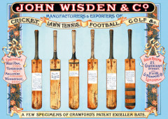'Cricket Bats' Card