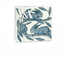 'Rabbits On A Branch' Card Pack 
