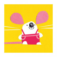 Little Mouse Art Card