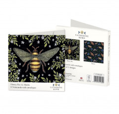 Honey Bee & Moths Notecard Pack