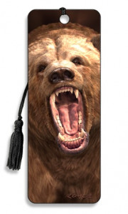 Grizzly 3D Bookmark
