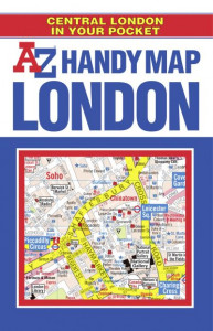 Handy Map of Central London by A-Z Maps