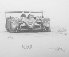Allan McNish - 2008 24hrs Le Mans by David Johnson