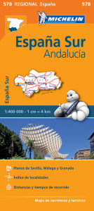 Andalucia - Michelin Regional Map 578