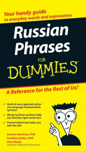 Russian Phrases for Dummies by Andrew Kaufman