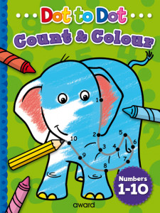 Dot to Dot Count and Colour 1 to 10 by Angela Hewitt