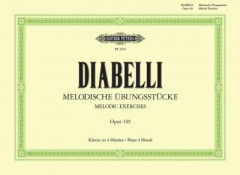 Melodious Exercises Op. 149 for Piano Duet by Anton Diabelli