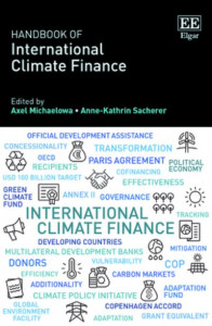 Handbook of International Climate Finance by Axel Michaelowa (Hardback)
