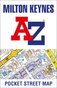 Milton Keynes A-Z Pocket Street Map by A-Z Maps