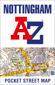 Nottingham A-Z Pocket Street Map by A-Z Maps