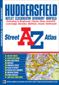 Huddersfield A-Z Street Atlas by A-Z Maps