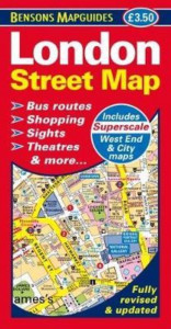 London Street Map by Bensons MapGuides