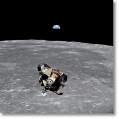 Apollo 11. Lunar Module Ascent - Signed by Buzz Aldrin