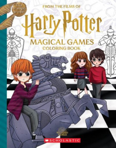 Magical Games Colouring Book by Cala Spinner