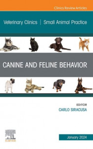 Canine and Feline Behavior (Book 54-1) by Carlo Siracusa (Hardback)