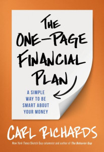 The One-Page Financial Plan by Carl Richards