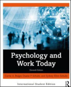 Psychology and Work Today by Carrie A. Bulger