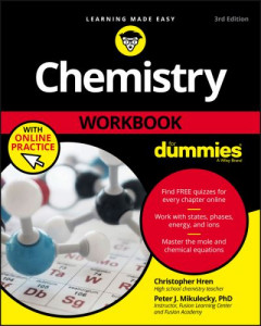 Chemistry Workbook for Dummies by Christopher Hren