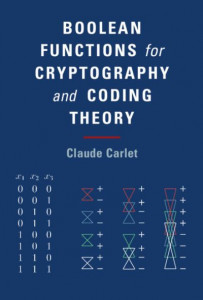 Boolean Functions for Cryptography and Coding Theory by Claude Carlet (Hardback)