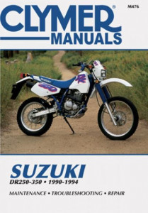 Clymer Suzuki, DR250-350, 1990-1994