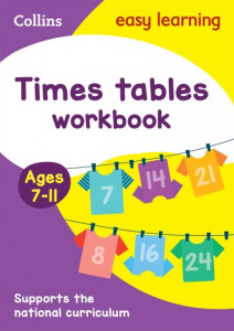 Times Tables Workbook Ages 7-11: New Edition (Collins Easy Learning KS2) by Collins Easy Learning