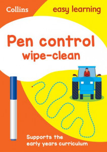 Pen Control Age 3-5 Wipe Clean Activity Book: Ideal for Home Learning (Collins E by Collins Easy Learning