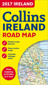 2017 Collins Map of Ireland by Collins Maps