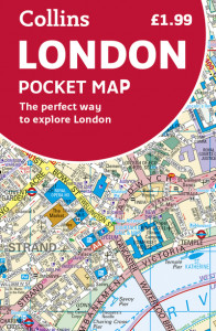 London Pocket Map by Collins Maps