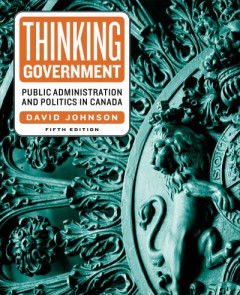 Thinking Government by David Johnson (Hardback)
