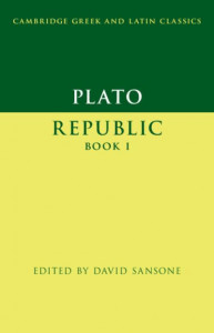 Plato - Republic. Book I by David Sansone (Hardback)
