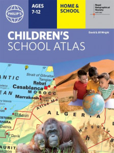 Philip's RGS Children's School Atlas by David Wright (Hardback)