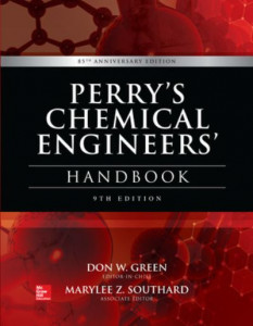 Perry's Chemical Engineers' Handbook by Don W. Green (Hardback)