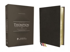 KJV, Thompson Chain-Reference Bible, Premium Goatskin Leather, Black, Premier Collection, Art Gilded Edges, Black Letter, Comfort Print by Dr. Frank Charles Thompson