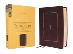 KJV, Thompson Chain-Reference Bible, Leathersoft, Burgundy, Red Letter, Comfort Print by Dr. Frank Charles Thompson