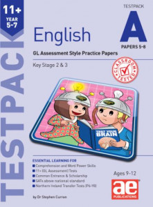 11+ ENGLISH YEAR 5-7 TESTPACK A PAPERS 5-8 by DR STEPHEN C CURRAN (Hardback)