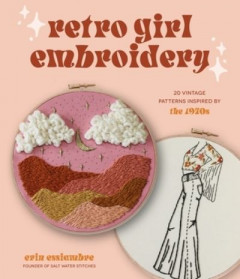 Retro Girl Embroidery by Erin Essiambre