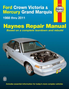 Ford Crown Victoria Automotive Repair Manual