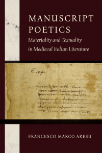 Manuscript Poetics (volume 22) by Francesco Marco Aresu (Hardback)