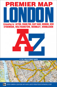 London A-Z Premier Map by A-Z Maps