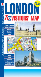 London A-Z Visitors' Map by A-Z Maps