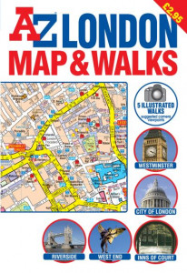 London A-Z Map and Walks by A-Z Maps