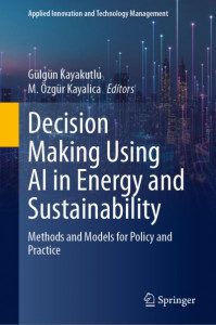 Decision Making Using AI in Energy and Sustainability by Gülgün Kayakutlu (Hardback)