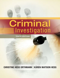 Criminal Investigation by Christine M. H. Orthmann (Hardback)