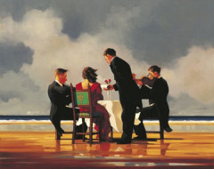 Elegy for a Dead Admiral by Jack Vettriano