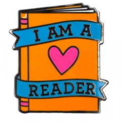 I am a Reader Pin Badge (WBD 2024)