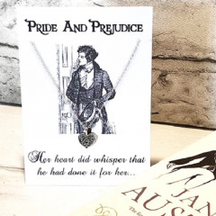 Pride And Prejudice Heart Necklace