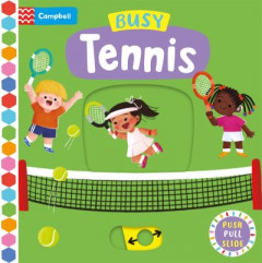 Busy Tennis (Book  ) by Jayri Gómez (Boardbook)
