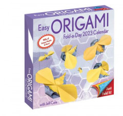 Easy Origami 2023 Fold-A-Day Calendar by Jeff Cole (Calendar)
