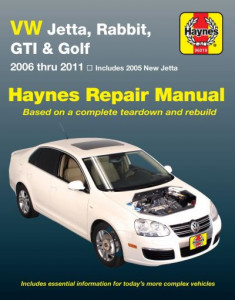 VW Jetta, Rabbit, GI & Golf Automotive Repair Manual (Book 96019) by Jeff Killingsworth